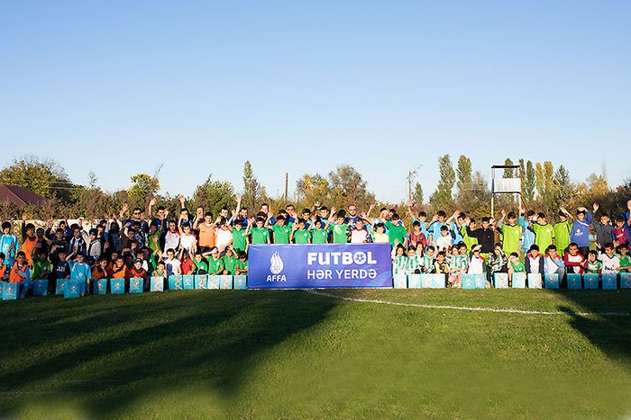 “Futbol hər yerdə” layihəsi Qusarda
