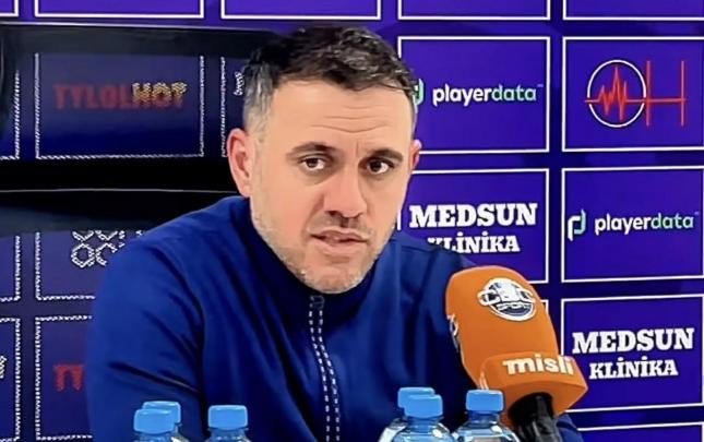 Ayxan Abbasov: "Birinci hissədə daha yaxşı oynadıq"