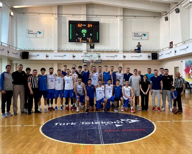 Azərbaycan yığması Türkiyə klubu üzərində qələbəyə sevindi