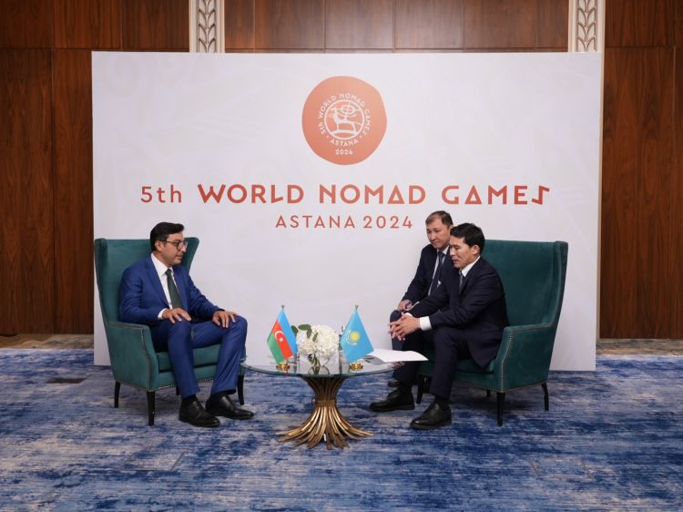 Fərid Qayıbov Qazaxıstanın paytaxtı Astanada səfərdə olub