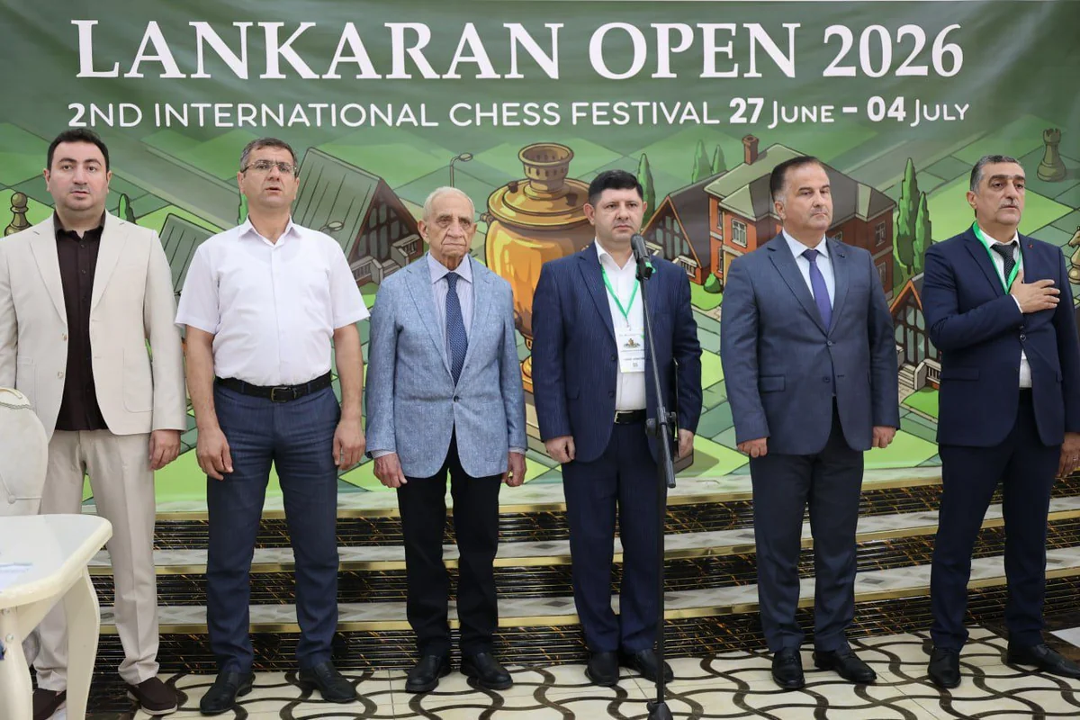 "Lankaran Open 2026" Beynəlxalq Şahmat Festivalı başlayıb