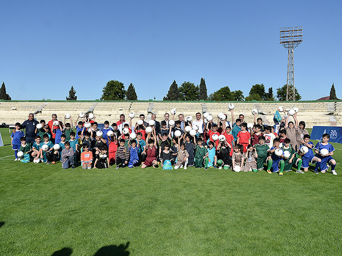 Gəncədə futbol festivalı keçirildi