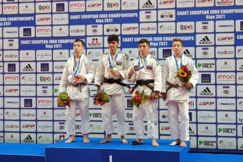 Üç cüdoçumuz Avropa çempionu oldu