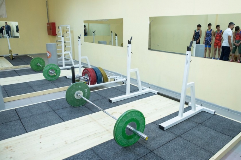 Tovuz və Qazaxda yeni ağır atletika zalları istifadəyə verildi