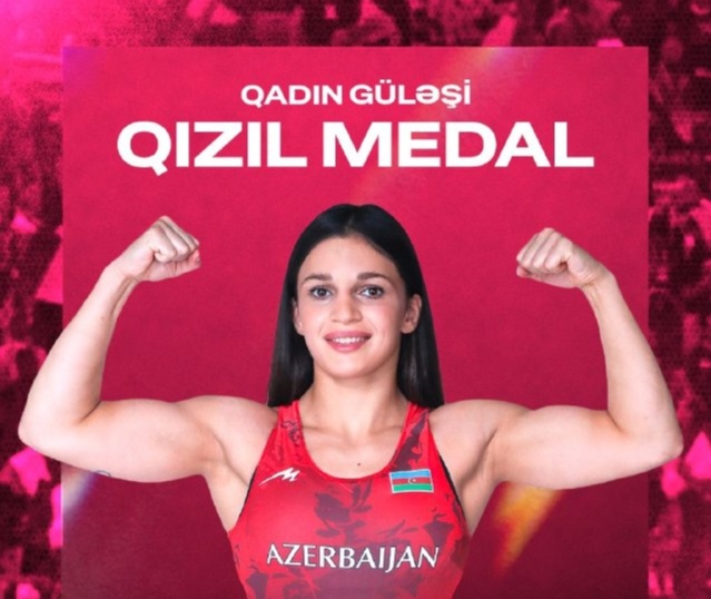 Azərbaycan güləşçisi Avropa çempionu oldu