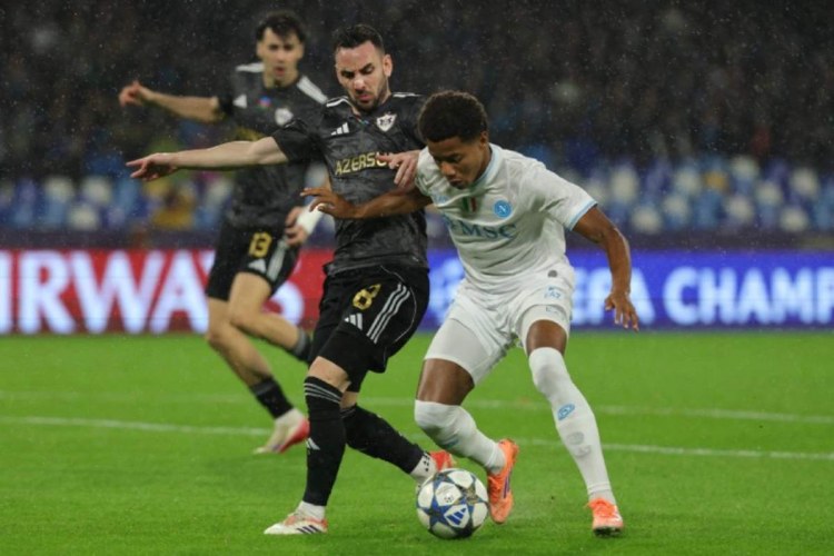 UEFA "Qarabağ"la oyuna görə "Napoli"ni cərimələdi