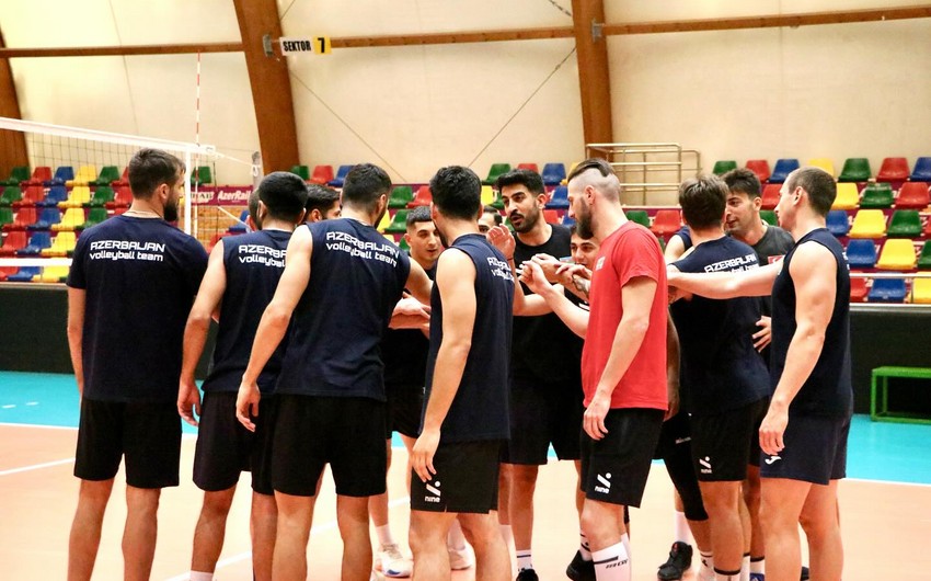 Voleybol üzrə Azərbaycan millisi təsnifat məshələsinə hazırlıqlara start verib