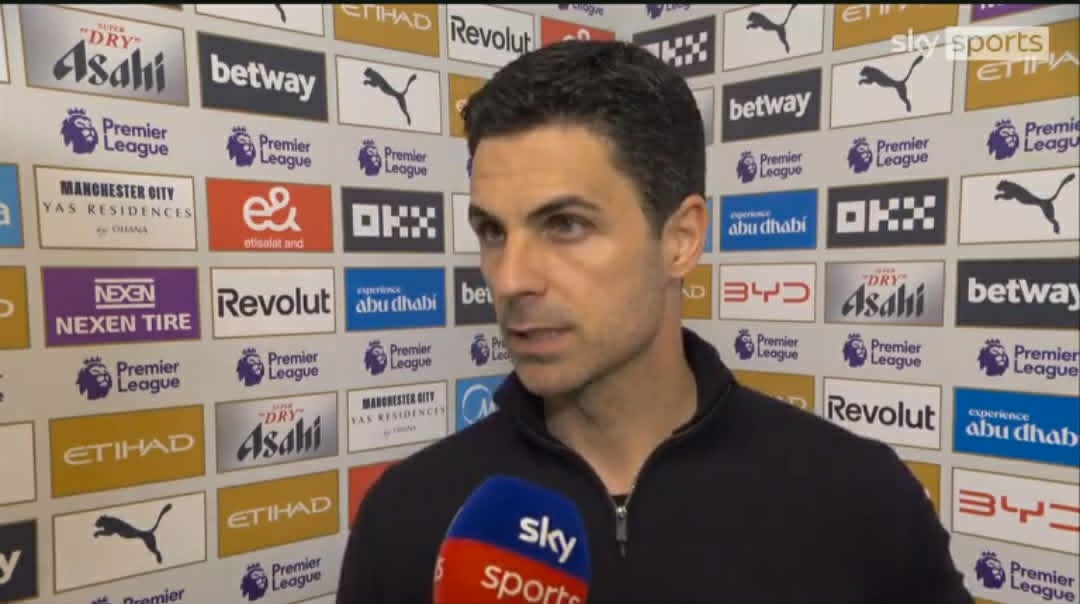 Arteta: "Böyük fürsəti əldən verdik, amma hər şey hələ də öz əlimizdədir"