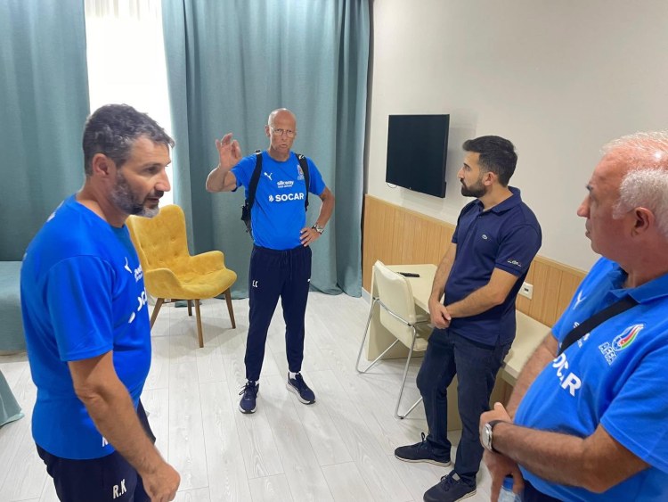 AFFA-nın Texniki Direktoru Bayıl Arena-Futbol İnkişaf Mərkəzində olub