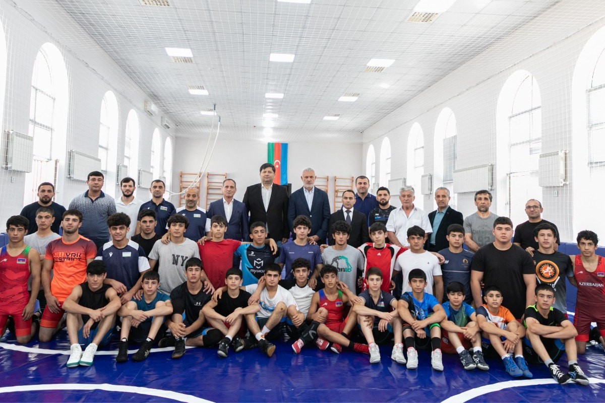 Yeni təlim-məşq bazasının açılış mərasimi keçirilib