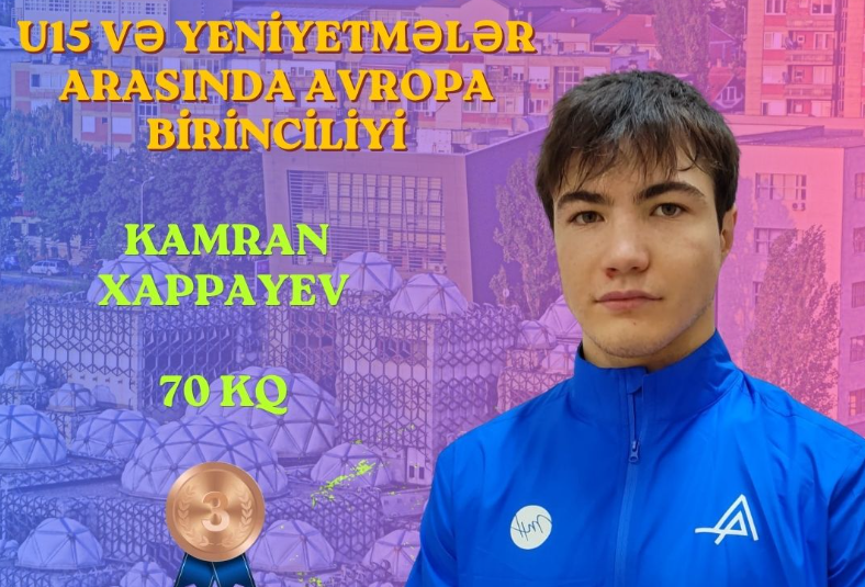 Azərbaycan atleti “bürünc” qazandı