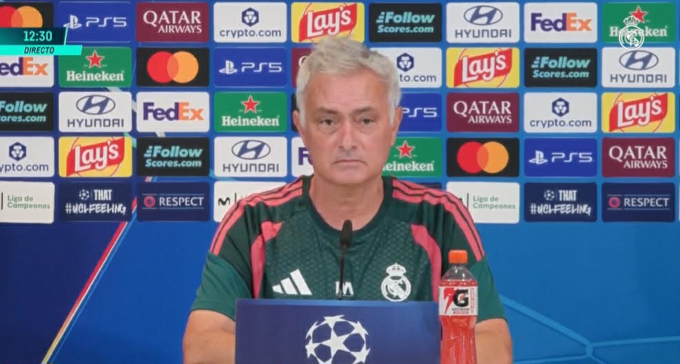 Mourinyo: "Betis"lə oyundakı kimi çıxış edib məğlub olmaq istəmirik"