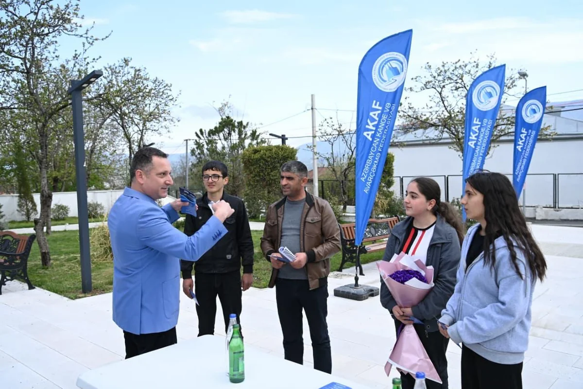 ASİNF "Prezident Kuboku 2026" öncəsi Ağdərə sakinləri ilə görüş keçirib