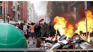 “Santos”un azarkeşləri şəhəri bir-birinə qatıb