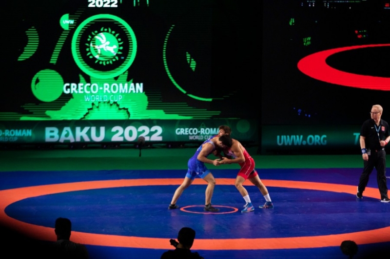 Bakıdakı dünya kubokunda bürünc medalların sahibi bəlli oldu