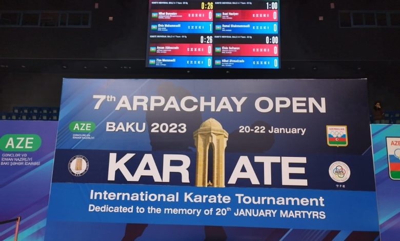 7-ci “ARPACHAY OPEN” beynəlxalq turniri keçirildi