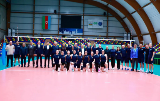 Azərbaycan Voleybol Federasiyasının rəhbərliyi millinin düşərgəsində