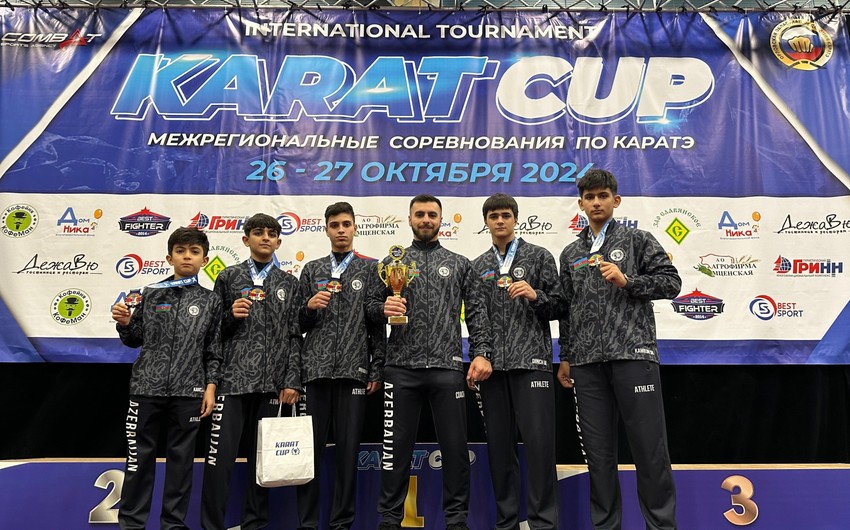 Azərbaycan idmançıları Rusiyada 5 medal qazandı