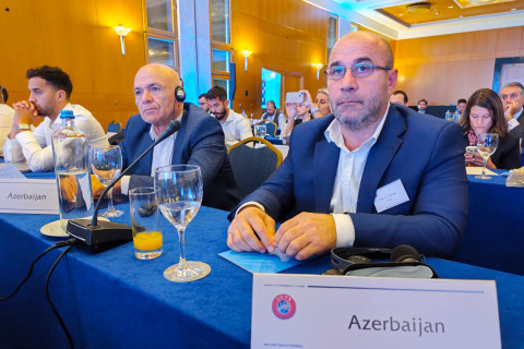 AFFA rəsmiləri UEFA-nın tədbirində iştirak edib