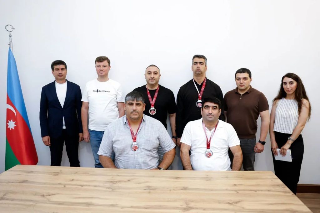 Milli Paralimpiya Komitəsində Tunis qran-prisinin mükafatçıları ilə görüş