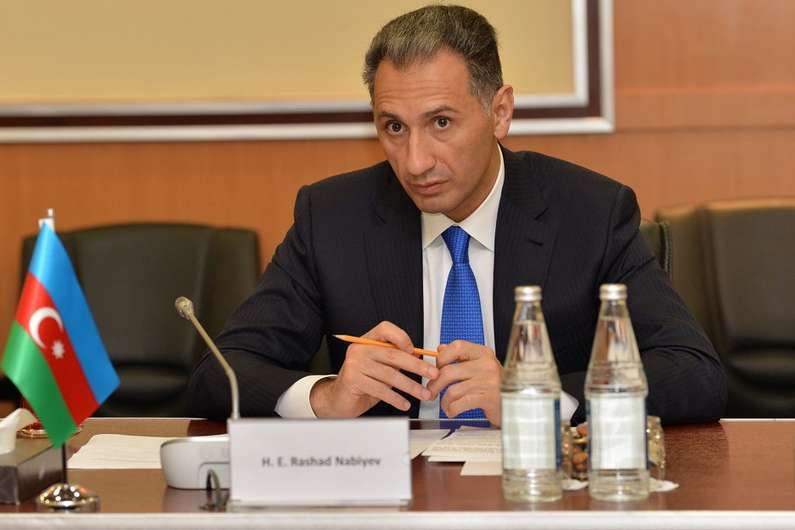 Rəşad Nəbiyev David Kevxişvilini qəbul edib