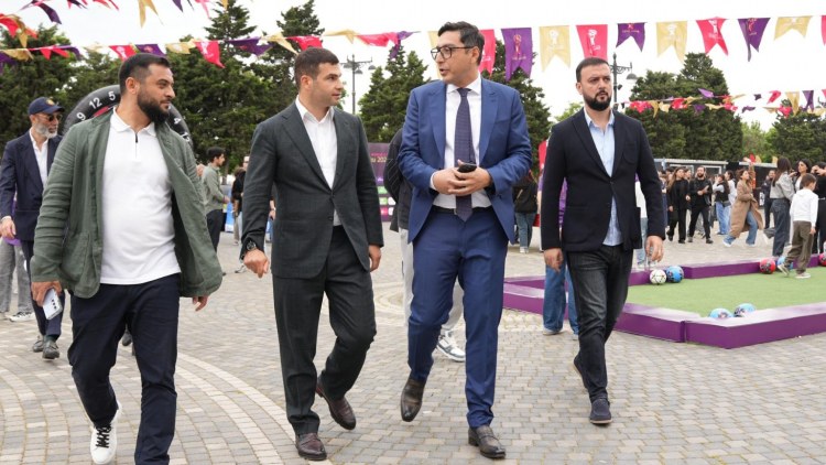 Bakıda dünya çempionatı ilə ələqədar “Fan Zona”nın açılışı oldu