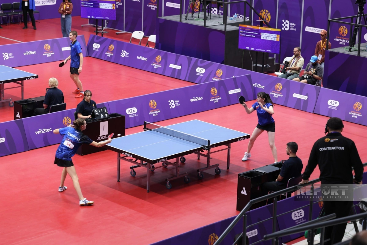Stolüstü tennisçilərimiz "gümüş" qazandı