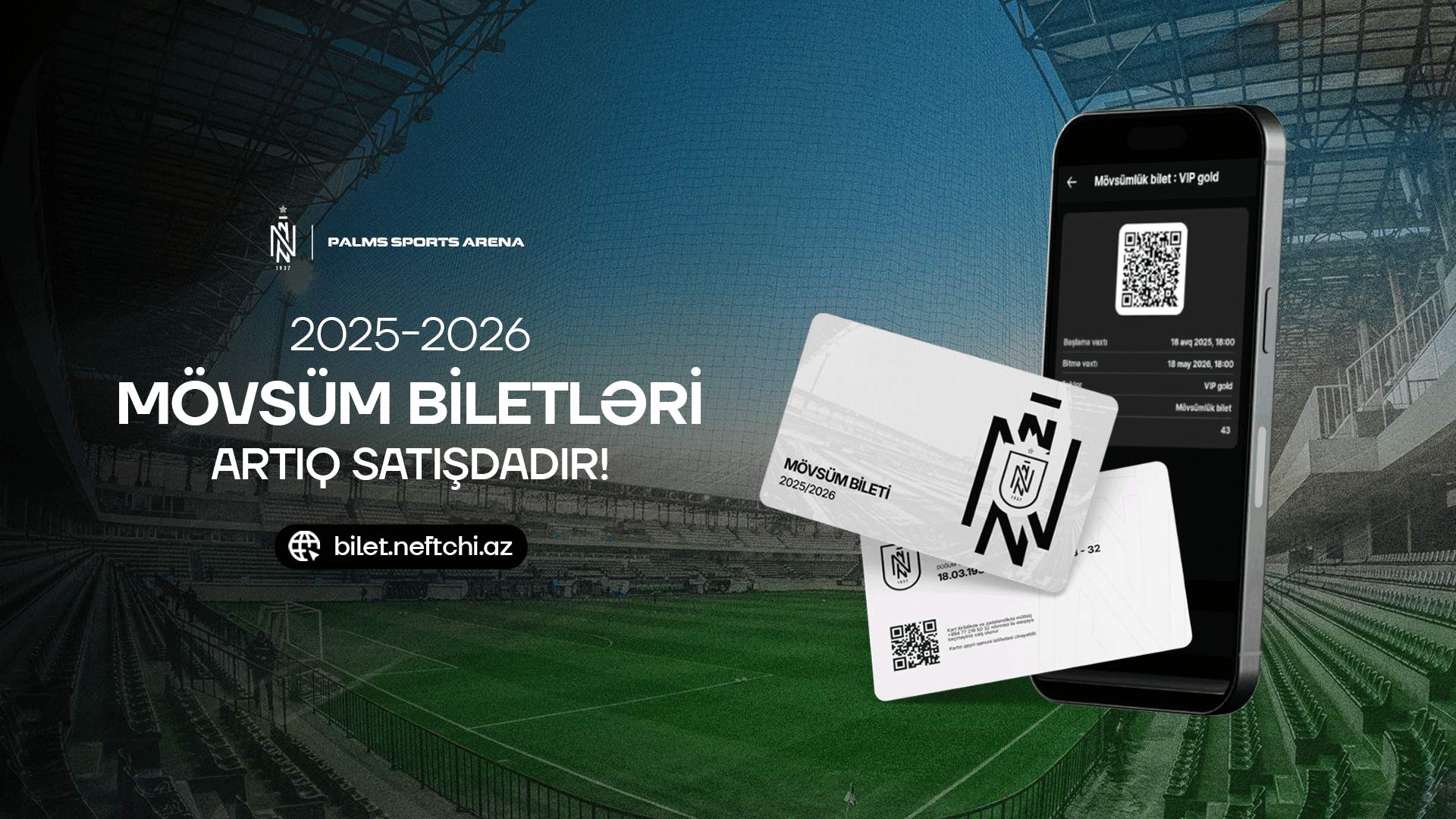 “Neftçi” yeni mövsüm üçün biletləri satışa çıxardı