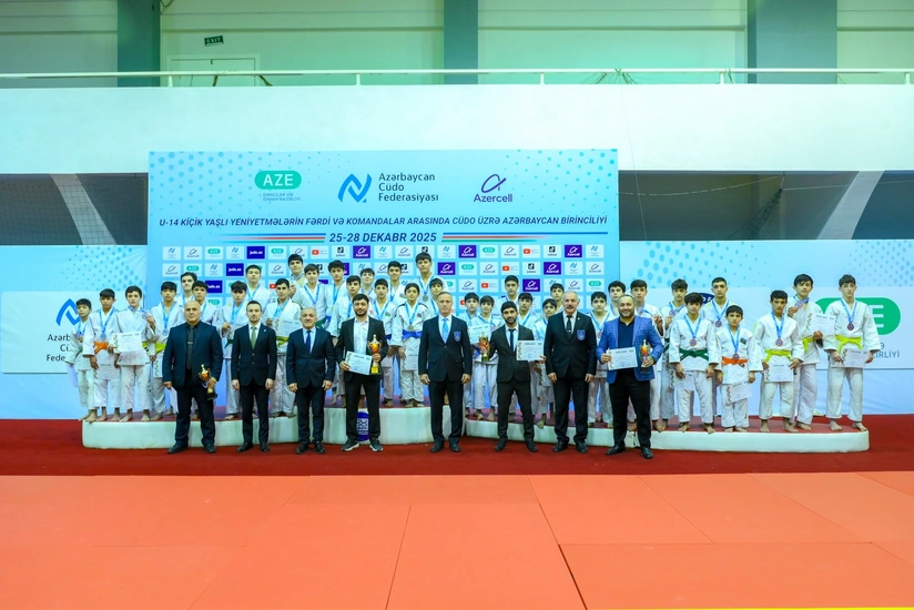 14 yaşadək cüdoçular arasında Azərbaycan birinciliyi başa çatıb