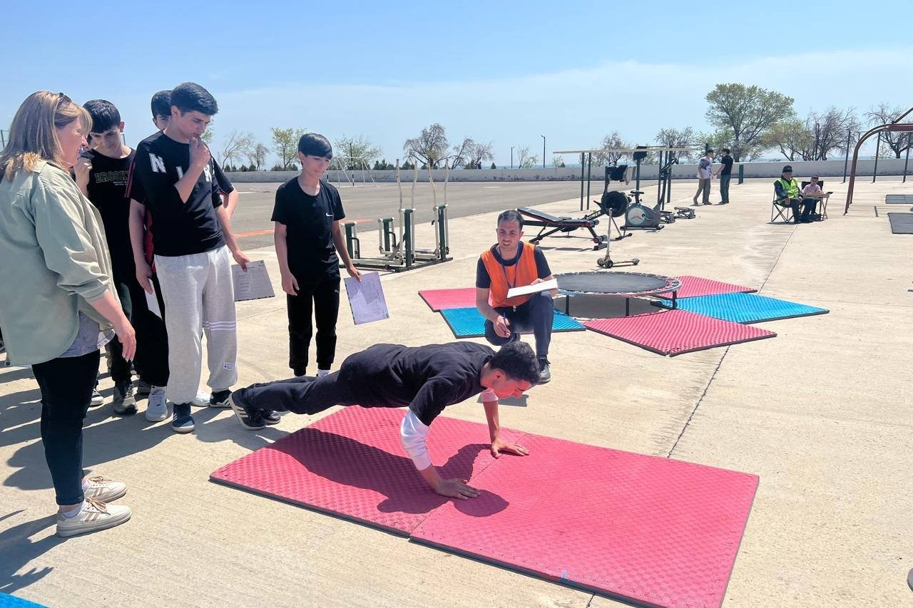 “Sağlam həyat” layihəsi Sahildə