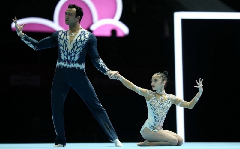 Azərbaycan gimnastları DÇ-də 4-cü oldu