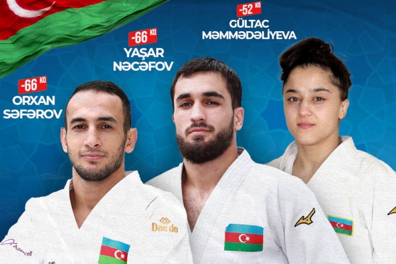 DÇ: Azərbaycanın daha 3 cüdoçusu medalsız qaldı