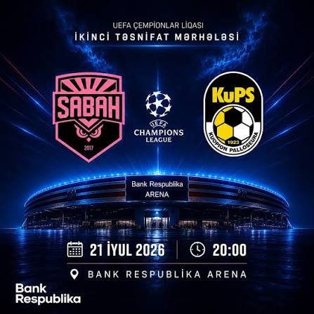 "Sabah" Finlandiya çempionuna qarşı
