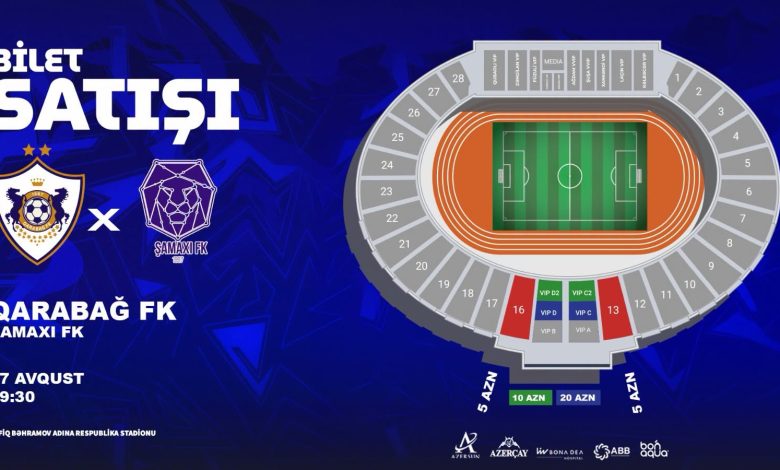 “Qarabağ”ın oyununun biletləri satışdadır