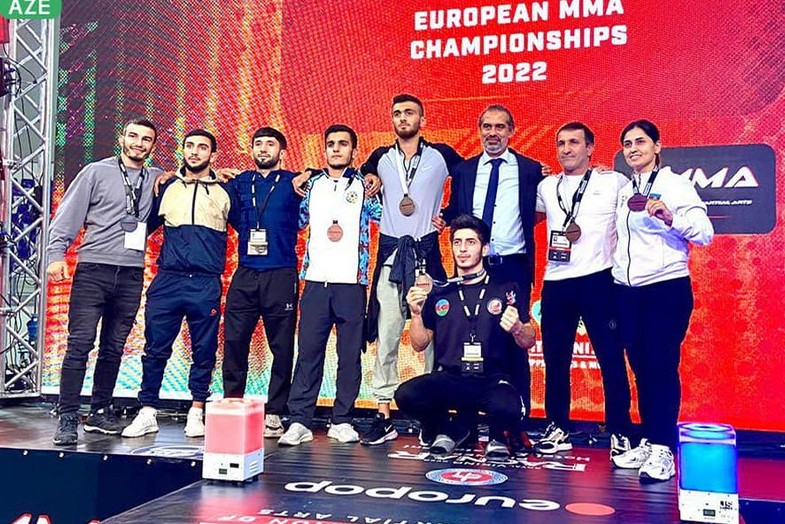 AÇ: Azərbaycanın 5 MMA döyüşçüsü medal qazandı