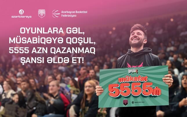 Sabah" Basketbol Klubu və "Azərlotereya"dan əyləncəli “Beşdə5” müsabiqəsi