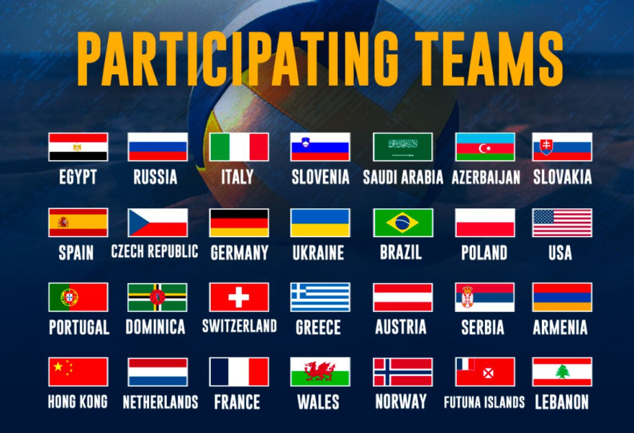 Voleybol üzrə çimərlik millimiz Misirə yollanacaq