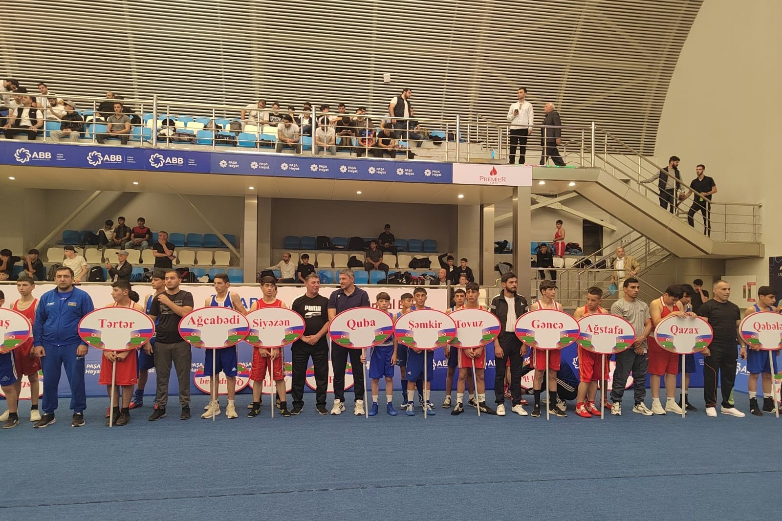 Zona birinciliyinin final mərhələsinin açılış mərasimi keçirilib