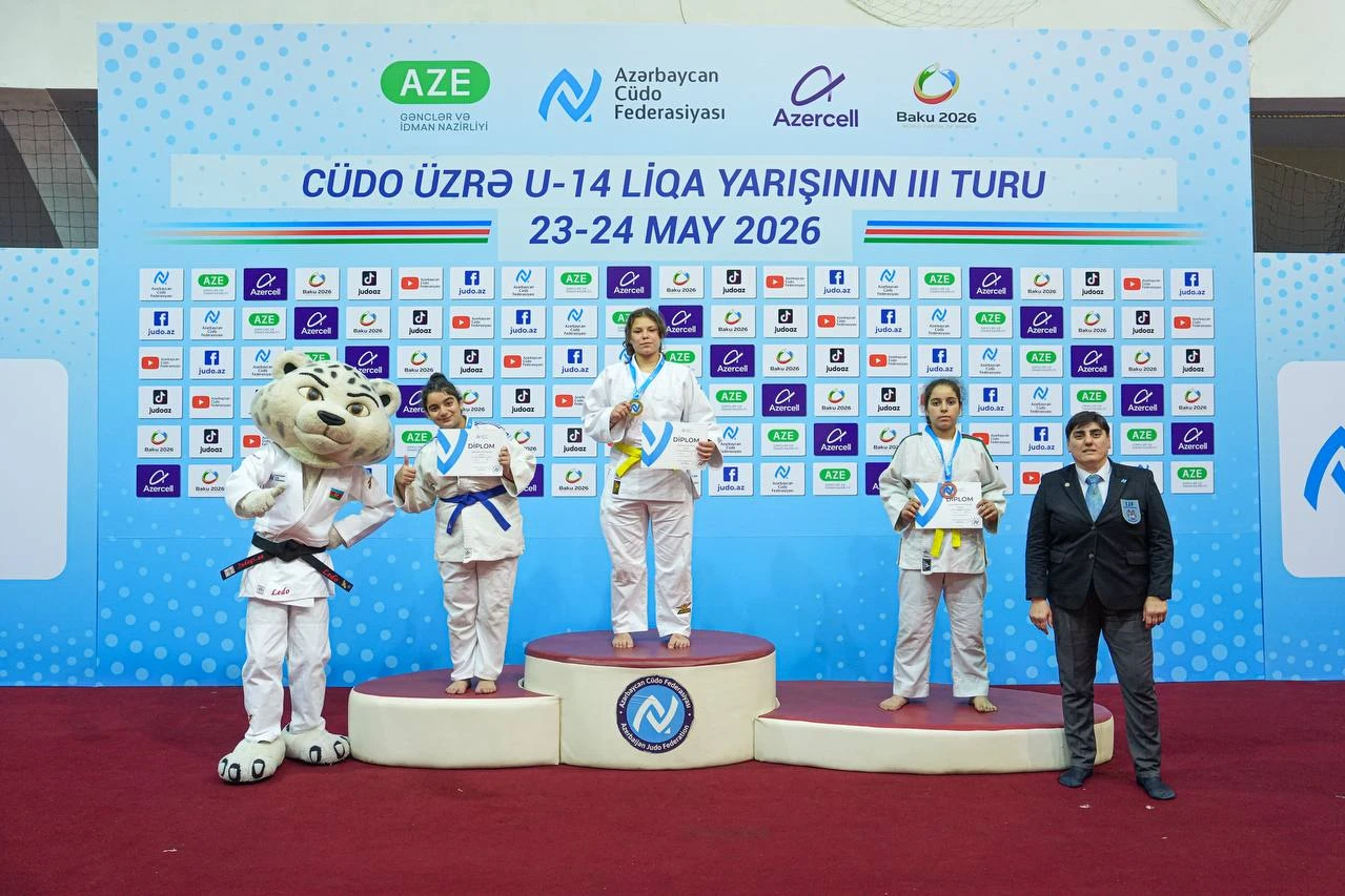 U-14 cüdoçuların Liqa yarışında son tur yekunlaşdı