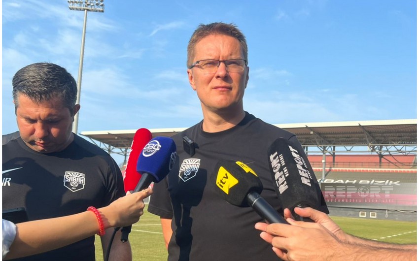 Valdas Dambrauskas: "Hücum futbolu sərgiləmək və növbəti raunda yüksəlmək niyyətindəyik"