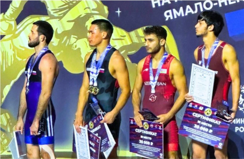 Azərbaycan güləşçisi Rusiyadakı turnirdə qızıl medal qazanıb