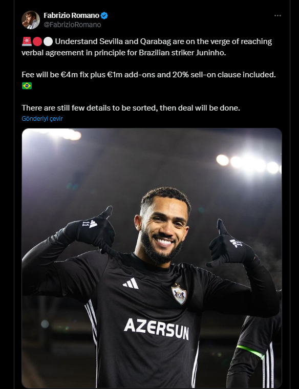 Məşhur insayder Juninyonun transferini şərh edib: Bonus və gələcək satışdan faiz