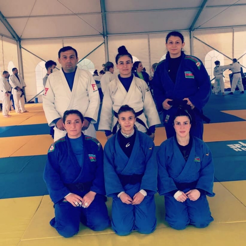 Qadın cüdoçularımız Albaniyada təlim-məşq toplanışında