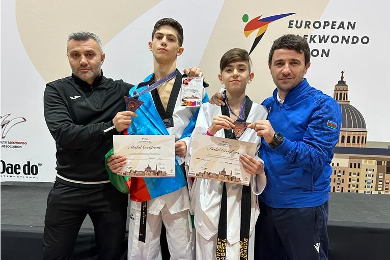 Avropa birinciliyində daha 2 medal