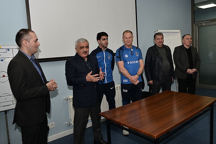 AFFA prezidenti milli komanda ilə görüşdü