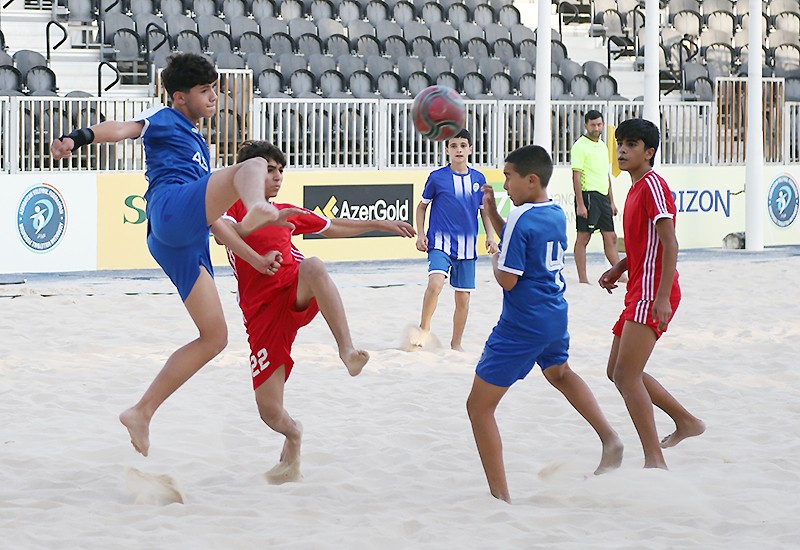 Çimərlik futbolu üzrə Azərbaycan çempionatı baş tutub