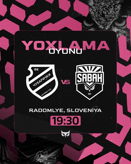 "Bayquşlar" bu gün "Çukariçki" ilə qarşılaşacaq