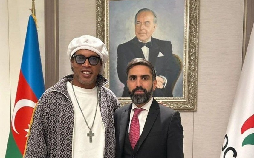 AFFA prezidenti braziliyalı ulduzla görüşüb