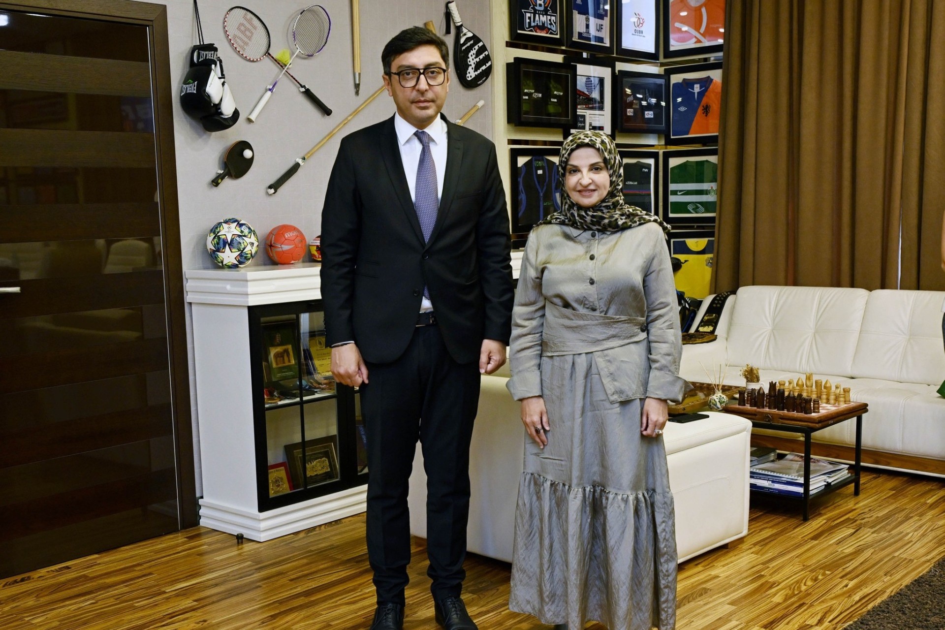 Fərid Qayıbov Saca Faruq Abdullahı qəbul edib