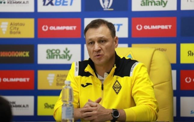 "Futbolçularım məyus oldular" - "Kayrat"ın baş məşqçisi